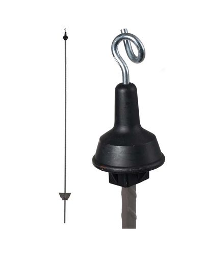 Olli stalen veerstang 142cm 25st